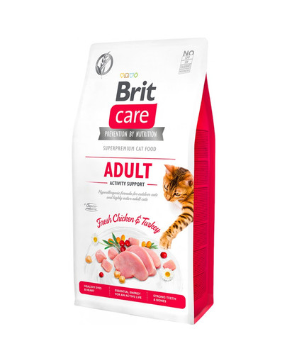 Care Cat Grain-Free Adult Activity Support 7 kg