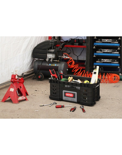 Keter Gear Crate 22" Skrzynka narzędziowa Czarny