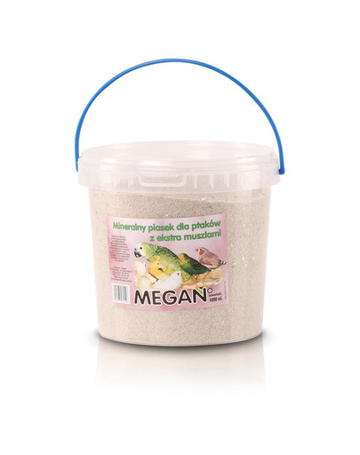 Piasek z muszlami dla ptaków 1l/1500g