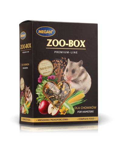 Zoo-Box dla chomika 520g mieszanka pełnoporcjowa