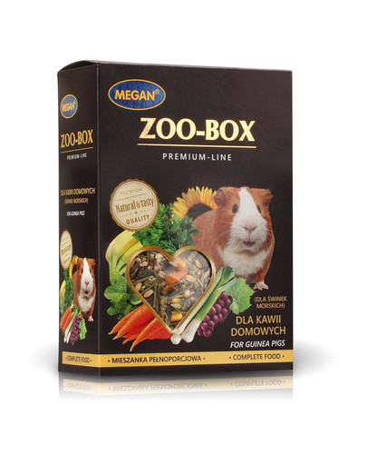 Zoo-Box dla świnek morskich 550g mieszanka pełnoporcjowa