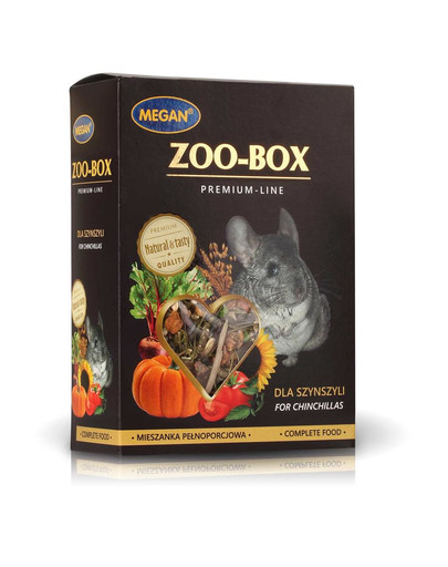 Zoo-Box dla szynszyli 500g mieszanka pełnoporcjowa