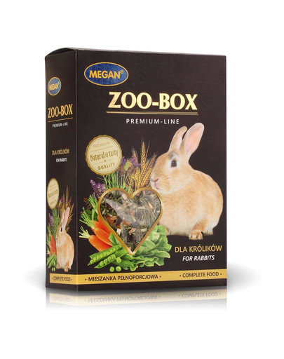 Zoo-Box dla królika 420g mieszanka pełnoporcjowa