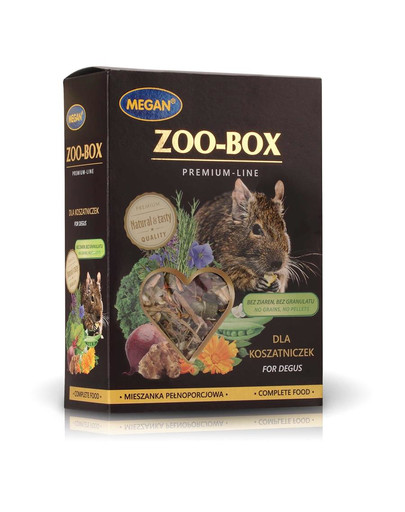 Zoo-Box dla koszatniczki 420g mieszanka pełnoporcjowa