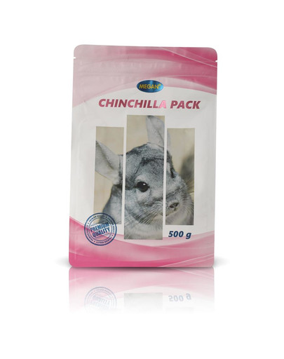 MEGAN Chinchilla Pack Karma dla szynszyli 625g (500 g + 125 g GRATIS)