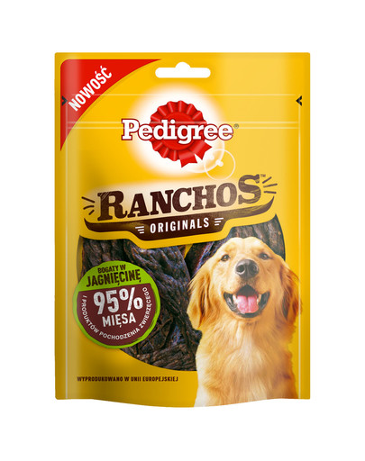 Ranchos Originals 8x70g - przysmak dla psów z jagnięciną