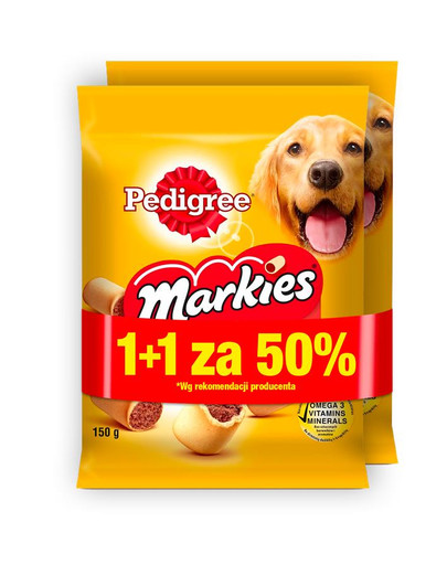 Markies 30x150g - chrupiące ciasteczka dla psów (15szt. za 50%)
