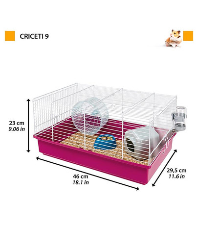 Criceti 9 White Klatka Dla Chomika