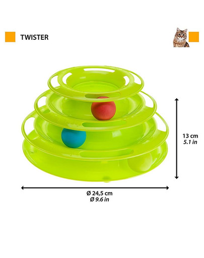 Twister Zabawka dla kota