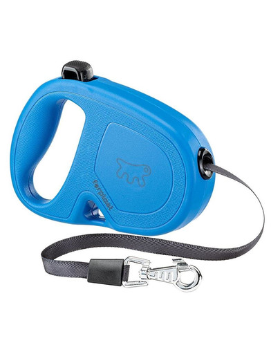 Flippy One Tape S Smycz automatyczna Taśma 4 m Niebieski