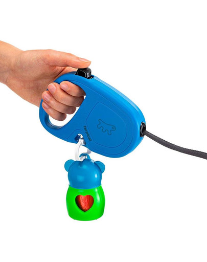 Flippy One Tape S Smycz automatyczna Taśma 4 m Niebieski