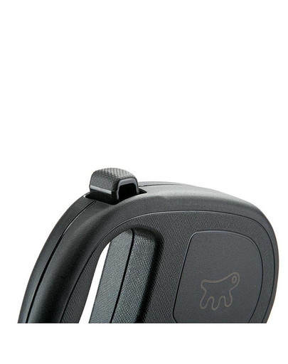 Flippy One Cord M Smycz automatyczna Linka 5 m Czarny