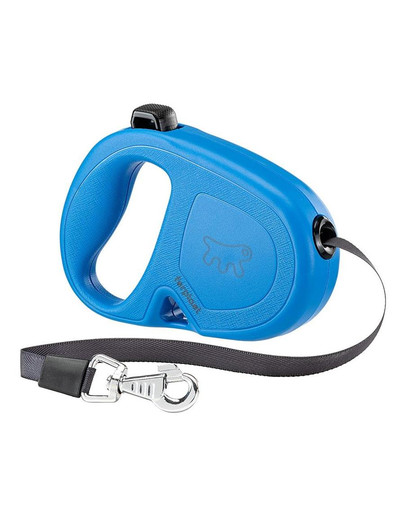 Flippy One Tape M Smycz automatyczna Taśma 5 m Niebieski