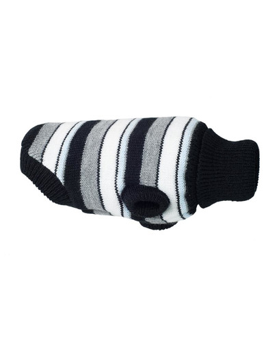 Glasgow Sweterek dla psa 23 cm Paski szare