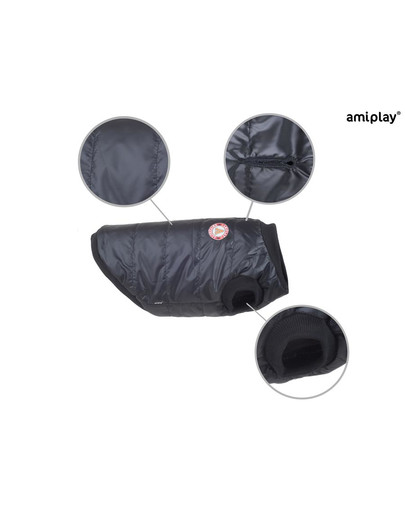 Bronx Kurtka Puchowa 46 cm Cocker Spaniel 46 x 51-59 x 72-78 cm Czarny