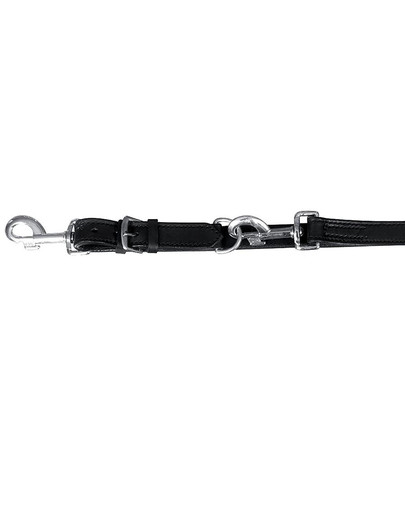 Smycz regulowana Active L-XL 2.5m/22mm czarna