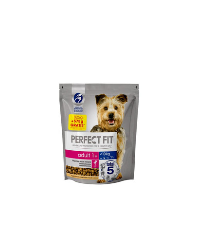 (Adult 1+) 1,4kg (825g + 575g GRATIS) Bogaty w kurczaka - sucha karma dla psa małej rasy