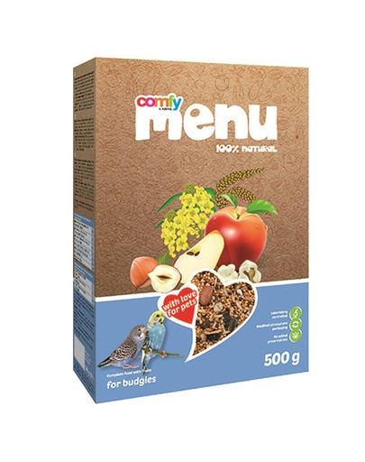 Menu Pokarm dla papug falistych owocowy 500g