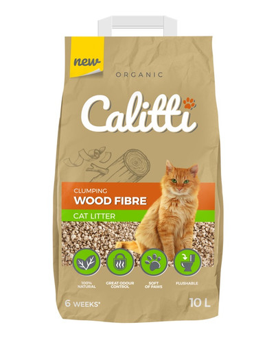 Wood Fibre Żwirek dla kota 10l