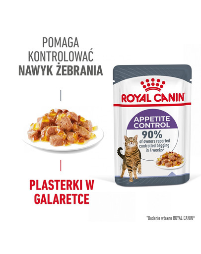Appetite Control Gravy 12x85 g mokra karma dla dorosłych kotów z nadmiernym apetytem