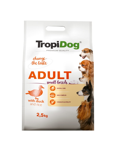 Premium Adult S Duck&Rice 8kg sucha karma dla psów małych ras Kaczka i ryż