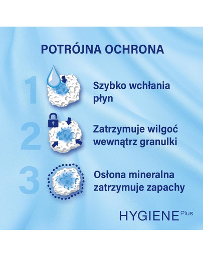 Hygiene Plus 20l naturalny żwirek dla kota