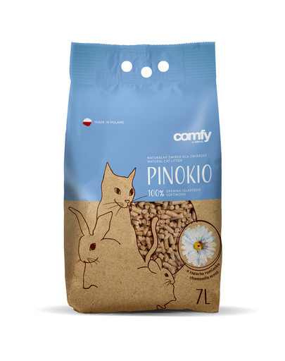 Pinokio żwirek drewniany Rumianek 7 l