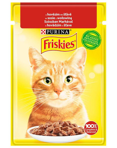 Wołowina 85g mokra karma dla kota