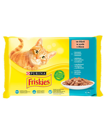 Ryba Multipack 48x85g mix smaków rybnych - mokra karma dla kota