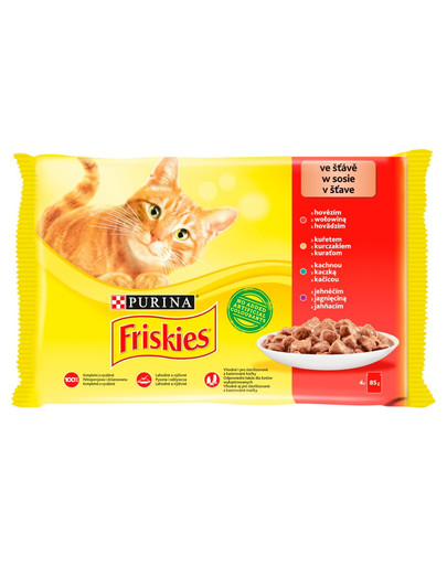 Mix mięsny Mulipack 4x85g mokra karma dla kota
