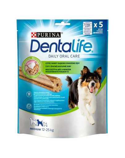 Dentalife Medium 6x115g (30szt.) przysmaki stomatologiczne dla dorosłych psów średnich ras
