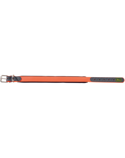 Convenience Comfort Obroża rozm. M-L (55) 42-50/2,5cm pomarańczowy neon