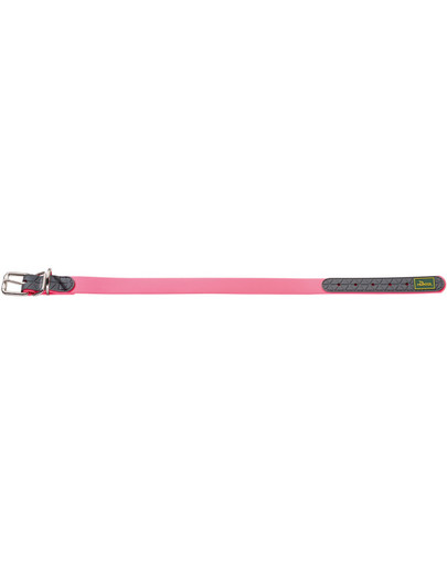 Convenience Obroża rozm. M-L (55) 42-50/2,5cm różowy neon