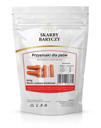 Rurki ryżowe z kurczaka 500g