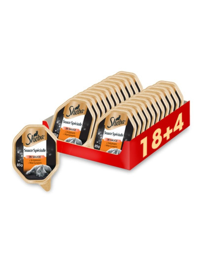 Sauce Speciale z Indykiem i Warzywami 22 x 85g (18 + 4 gratis)