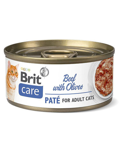 Care Cat Adult Beef with Olives pasztet 70 g