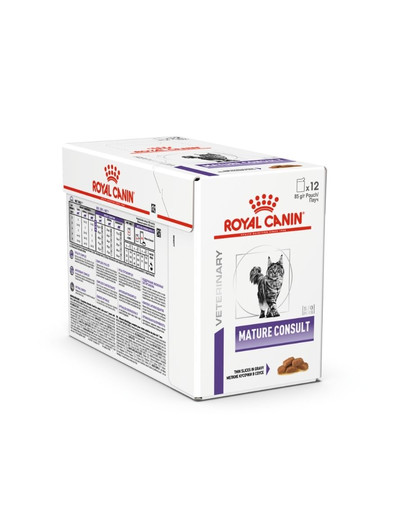 VHN Cat Mature Consult 12x85g karma mokra dla starszych kotów w wieku powyżej 7 lat