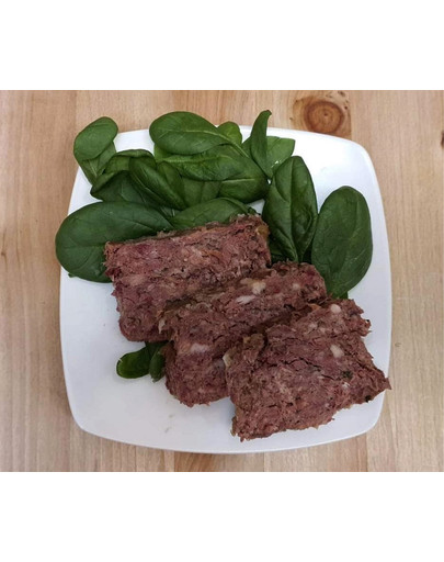 Bezzbożowa mokra karma wieprzowina ze szpinakiem 850 g