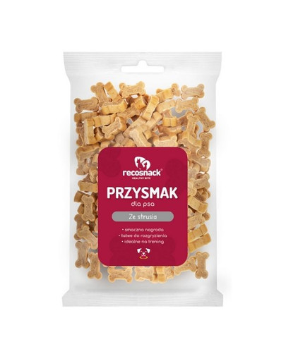 Przysmaki treningowe ze strusia 100 g