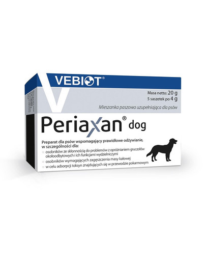 Periaxan dog 5 sasz. preparat na biegunkę dla psa