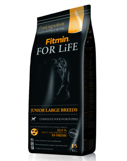 Dog for life junior large bred 15 + 2 kg GRATIS
