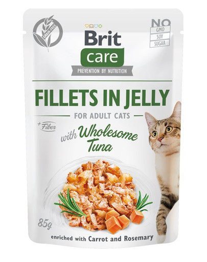 Care Fillets in Jelly tuńczyk saszetki dla kota 24 x 85 g