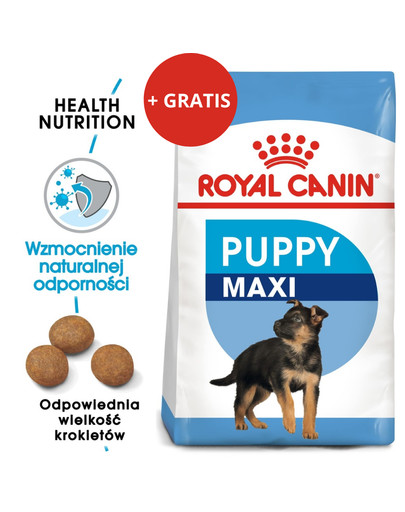 ROYAL CANIN Maxi Puppy 15 kg + plecak GRATIS