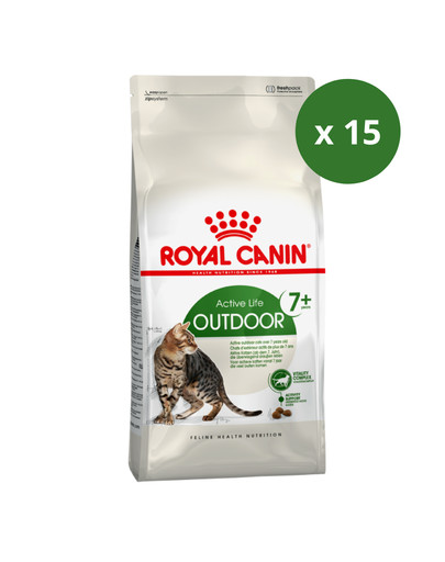 ROYAL CANIN Outdoor 7+ 0.4 kg x 15