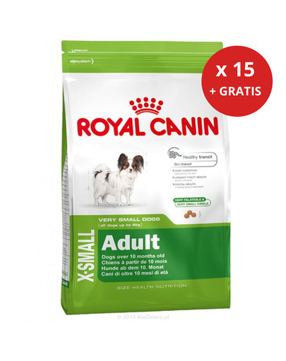 ROYAL CANIN X-Small adult 7,5 kg + plecak GRATIS