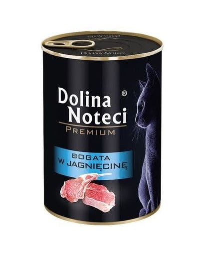 DOLINA NOTECI Premium puszka 400g dla kotów dorosłych różne smaki