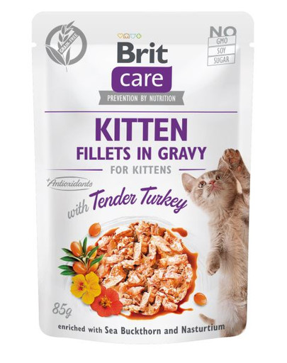 Care Fillets in gravy with tender turkey 24 x 85 g filety indyka w sosie
