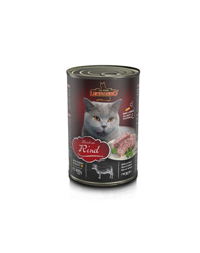 LEONARDO Quality Selection puszki dla kota 6 x 400 g