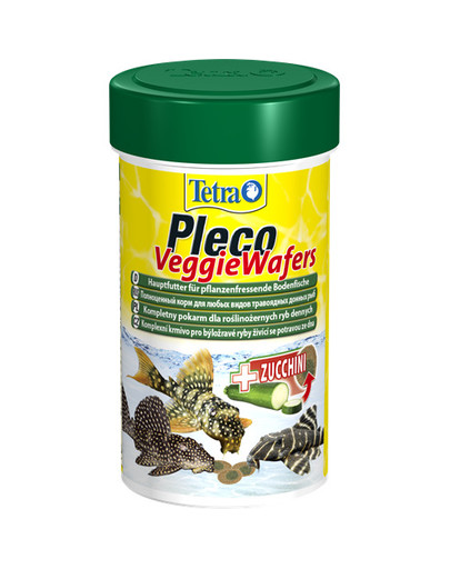 Pleco Veggie Wafers 3,6 l roślinny pokarm dla ryb dennych