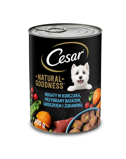 CESAR Natural Goodness mokra karma dla psa 24 x 400 g puszki